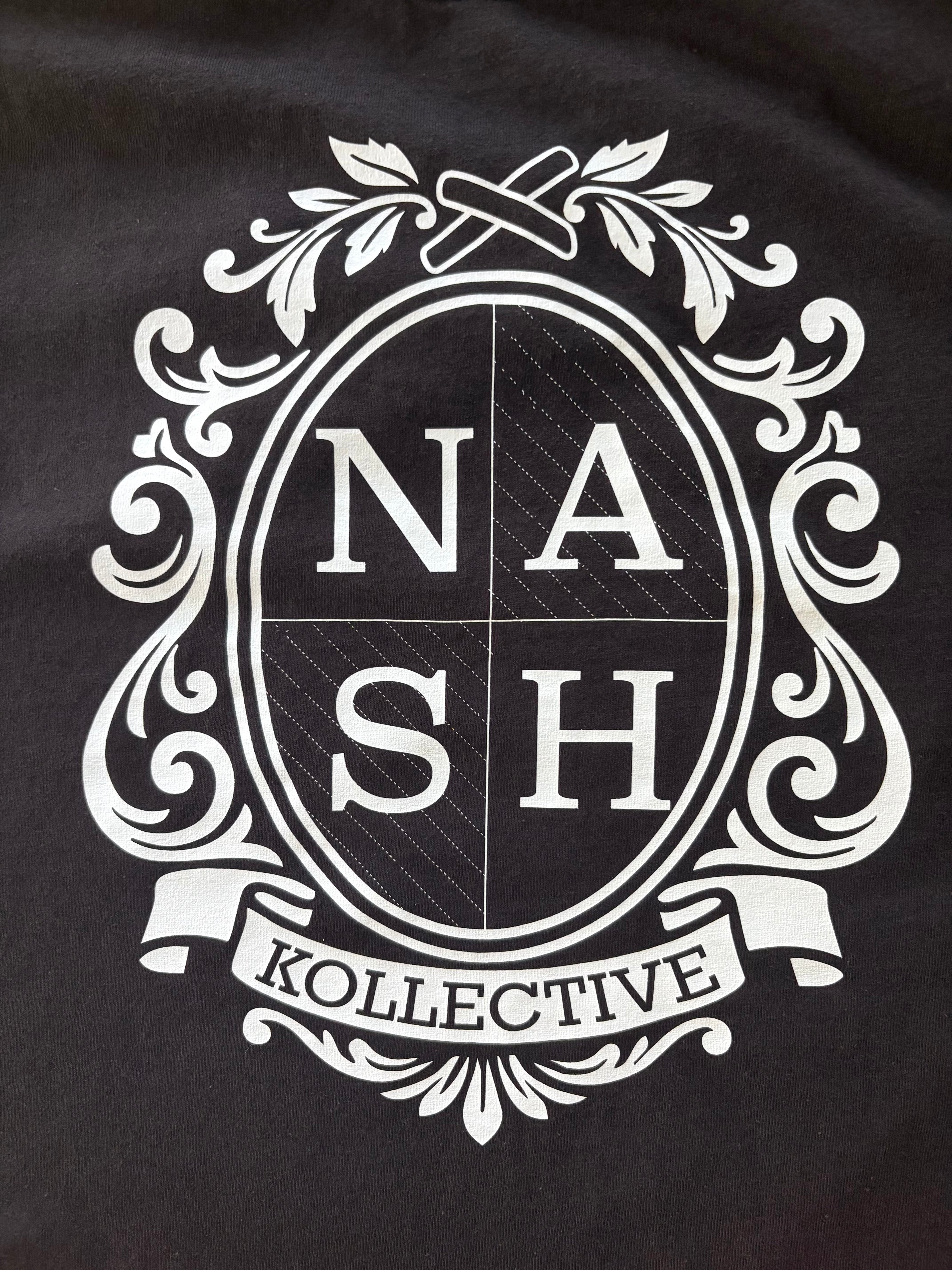 Crest Logo Boxy Black Tee