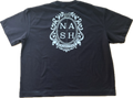 Crest Logo Boxy Black Tee